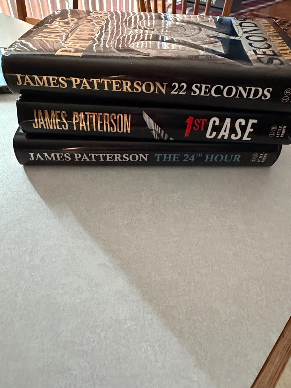 Set of 3 James Patterson Books